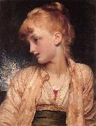 Frederick Leighton Gulnihal oil painting artist